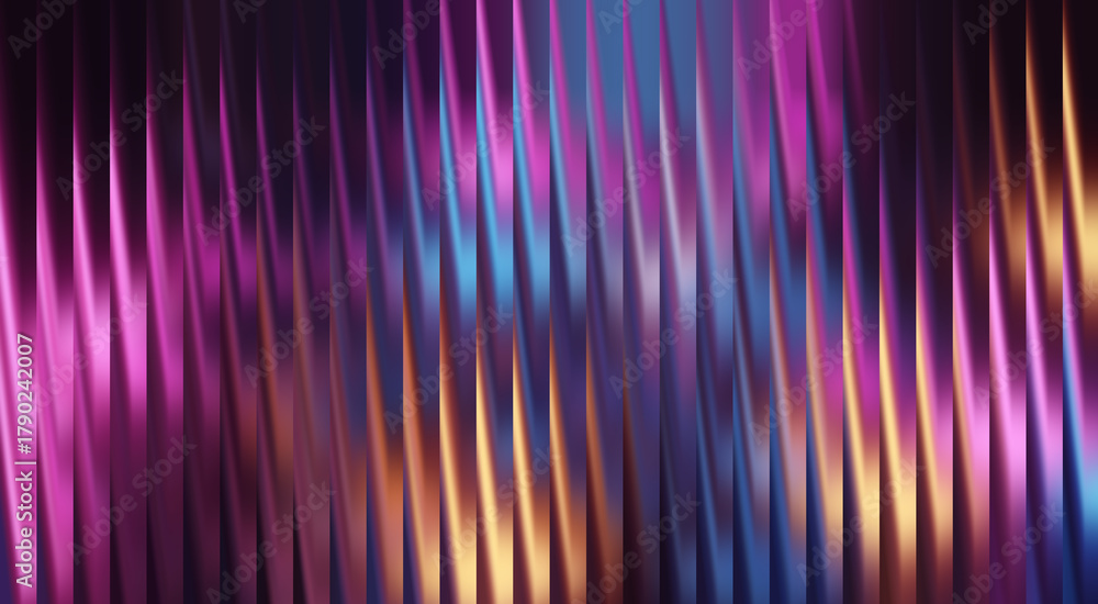 Fototapeta premium Abstract vibrant light and color, perfect as a digital background. The image has a futuristic and colorful artistic feeling.