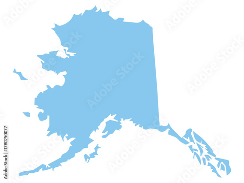 Alaska Map Outline