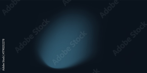 Dark blue gradient color background. Abstract dark blue background. Banner for advertise product on website. Space for text.