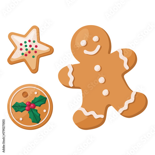 christmas gingerbread man