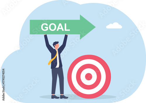  setting and planning path to success and achieving heights in work, 
