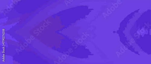 Abstract purple banner background with heart symbol painted with digital oil brush repeating horizontally; a vector illustration for Valentine's day, holidays, special offers, mysterious designs.