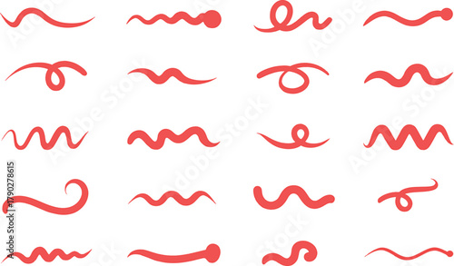 Underline stroke set