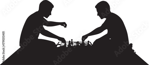 People Enjoying Picnic & Cycling in Park Friends, Nature, Summer Activities Illustration