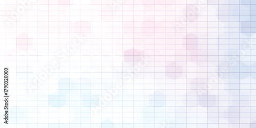 Soft Pastel Grid Pattern with Subtle Color Gradients.