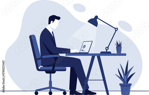 People Enjoying Picnic & Cycling in Park Friends, Nature, Summer Activities Illustration