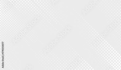 Subtle white gradient backdrop with halftone patterns presents a modern and minimalist aesthetic, ideal for adding a clean, abstract touch to creative designs
