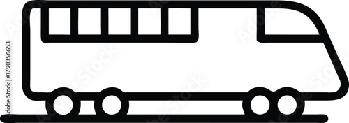 train silhouette vector illustration 