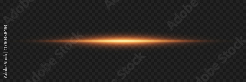 Magic glowing lines with light effect.