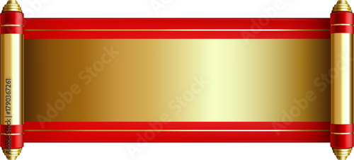 Asian Banner Scroll