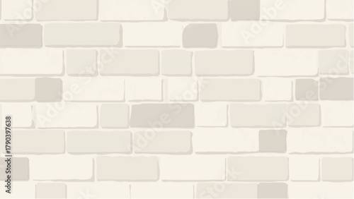 White brick wall pattern background for texture and design. Brick wall background. Brick wall pattern. 