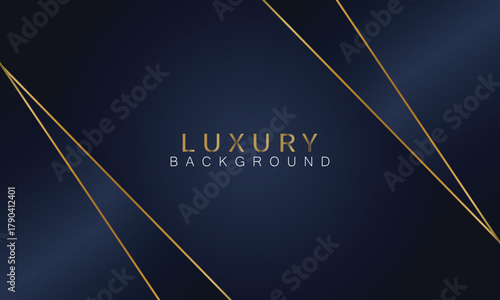 Abstract luxurious dark navy background. elegant modern background. Vector