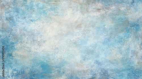 Wallpaper Mural Blue and white abstract watercolor background with rough grunge texture, creating a distressed and weathered art surface for design elements and creative backdrops Torontodigital.ca