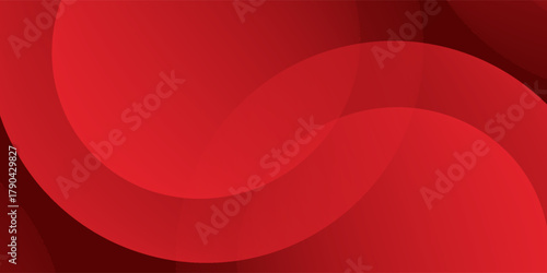 Abstract red background with red circles