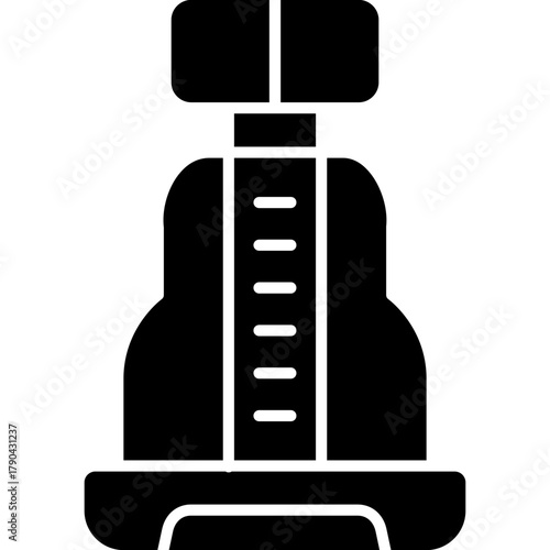 Car Seat Icon Vector Element