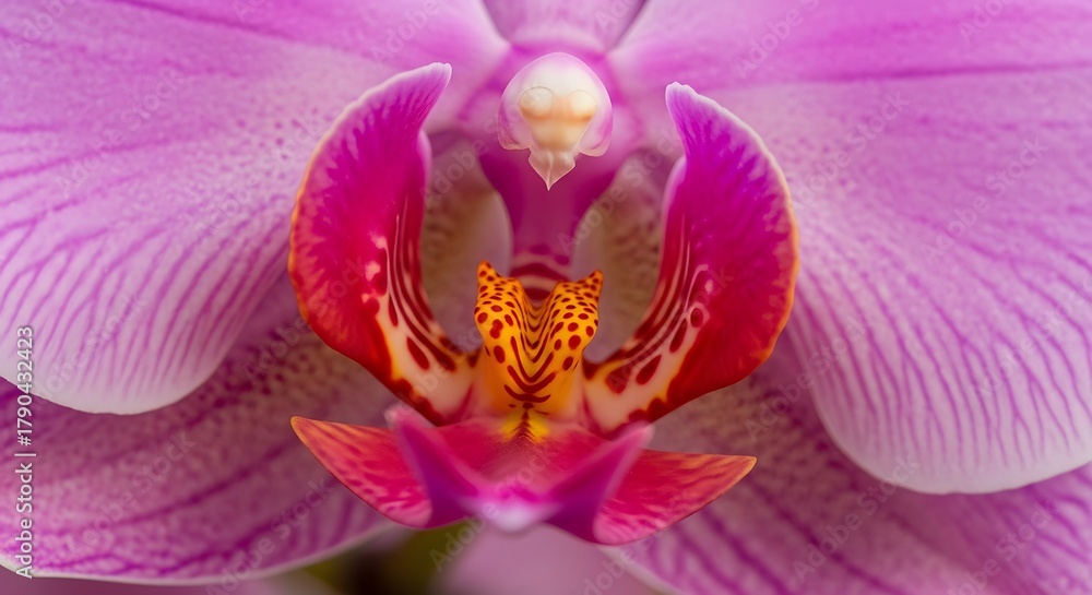 Fototapeta premium pink orchid flower