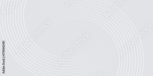 Abstract white glowing geometric lines on gray background illustration. eps 10