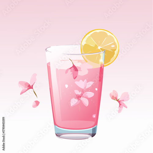 glass of lemonade