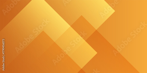 Colorful geometric background. Orange elements with fluid gradient.