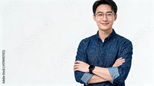 portrait of a handsome young man