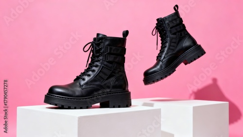 pair of female shoes