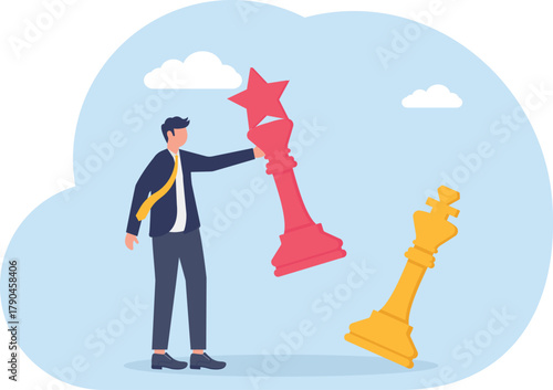 illustration of competition in improving business ratings and quality

