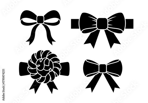 set of bow ties