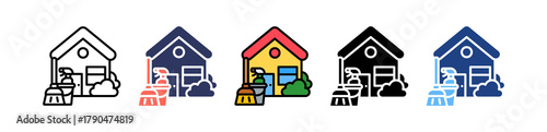 Cleaning Services multiple icon