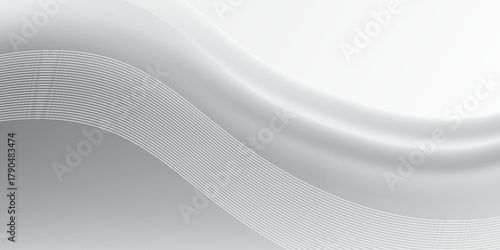 ocean wave line flow theme pearl tone technology comunication theme background for advertisement banner vector