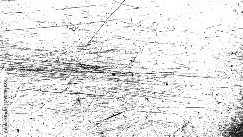 Dust particle overlay texture with dirt grain effect on white background for retro grunge vector artwork