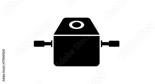 Septic Tank System Icon for Wastewater Treatment.