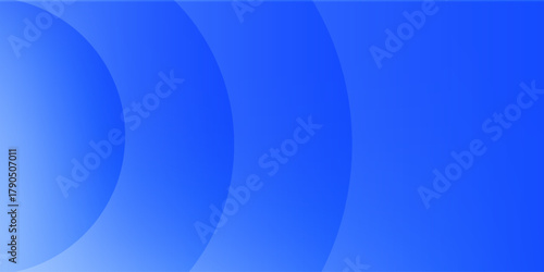 Abstract blue gradient background with smooth circular shapes and a modern design. Ideal for technology, digital, and futuristic themes