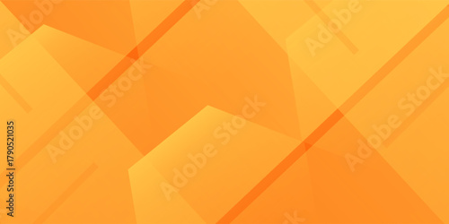 banner background. full color, orange gradation and effect geometry