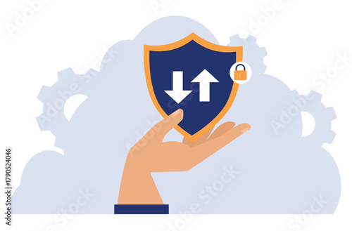Data saver and bandwidth management. Shield protection of internet data usage in hands