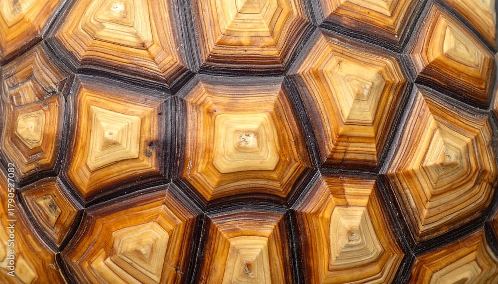 Fototapeta premium Turtle shell pattern background. Suitable for marketing or business purposes