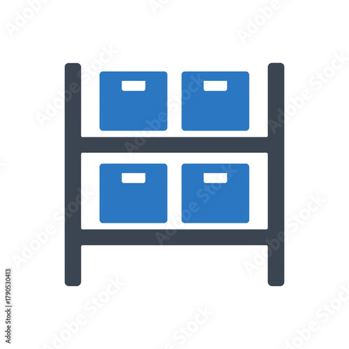 Warehouse Storage Shelf icon