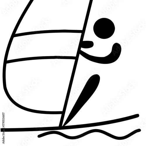 Windsurfing Sport Athlete