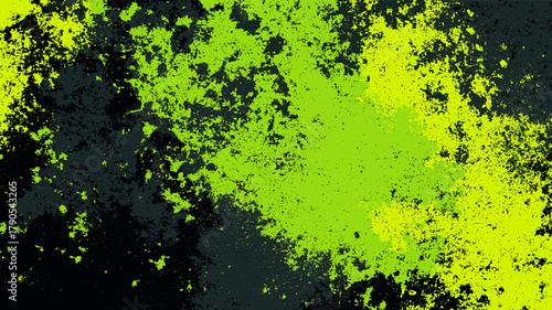 Grunge textured wall surface showing peeling paint and cracks. Vector grunge texture background or wallpaper