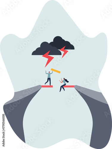 Conflict resolution and disagreement problem management.life and employment of people.