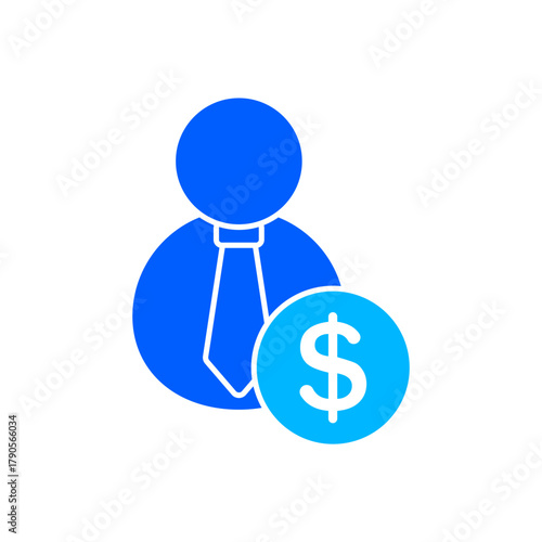 Icon a brokerage service, isolated against a clean background.