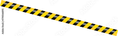 black yellow stripes line tape. Diagonal Stripe Pattern and Industrial Warning Border Icons. Hazard Sign Interface Collection