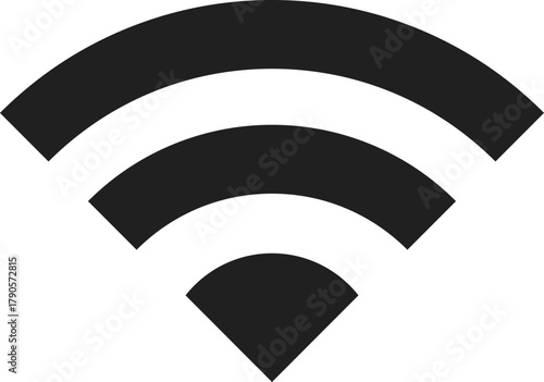 Wifi icon set. Wireless Network and Internet Connection Vector Symbols. Wi-Fi Hotspot and Wireless Access Icons collection