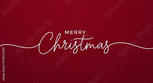 Merry holiday wishes red knitted background greeting holiday celebration congratulation december festive card design season winter xmas