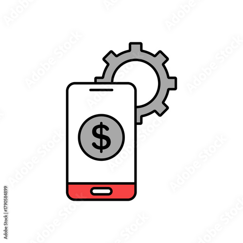 Icon a pfm apps, isolated against a clean background.