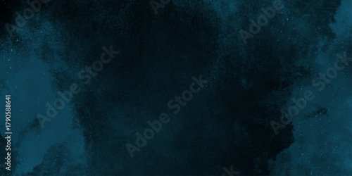 abstract painting soft blue textured on wet white paper. abstract watercolor scraped grungy paper texture, blue sky in grunge style . Beautiful stylist modern blue texture background with smoke.