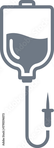 Iv drip bag icon