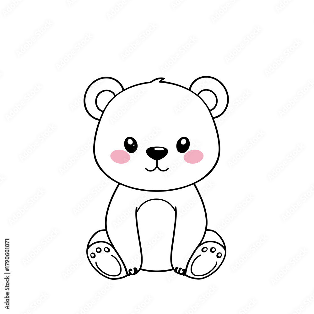 Fototapeta premium Captivating cute pink eyes peeking out, perfect for whimsical designs, children's themes, and playful branding that sparks joy and wonder.