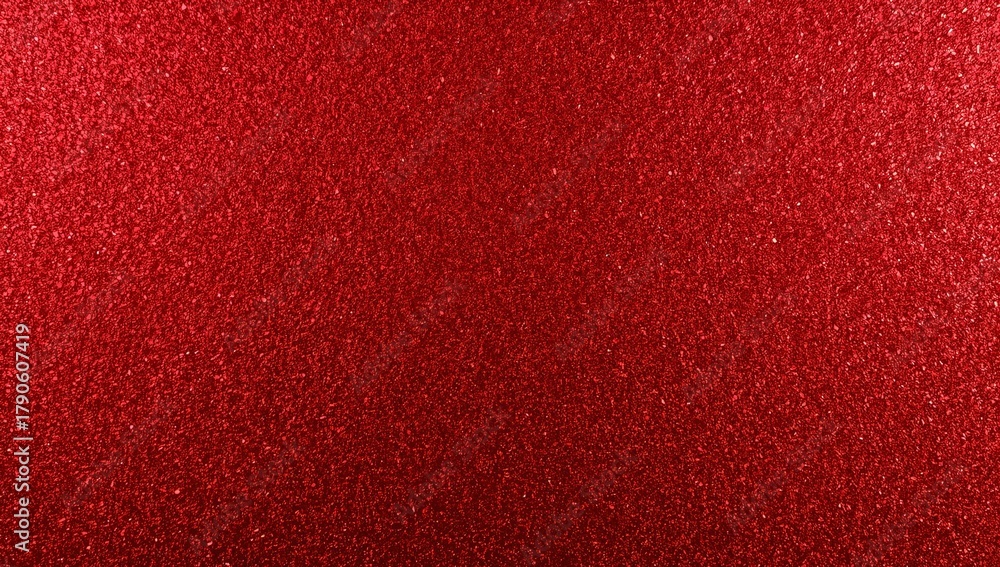 Fototapeta premium Red metallic rough glitter foil texture background