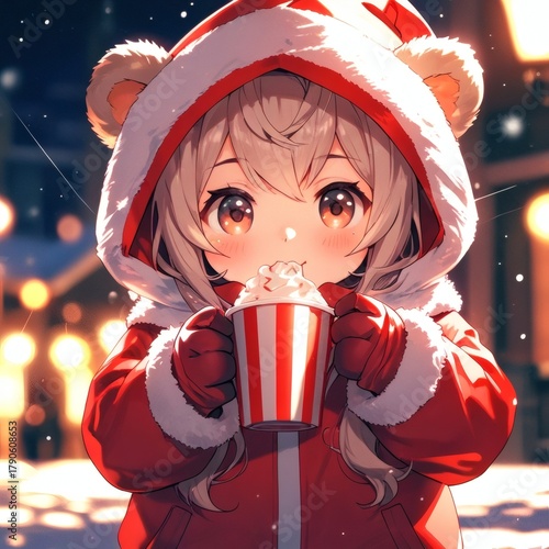 girl in red