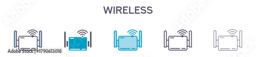 Wireless Element For Design Graphic - Multi Styles